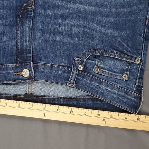 Banana Republic Skinny Fit Medium Wash Jeans Women Size 30 10 Stretch - Picture 10 of 11